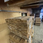 Ca. 207x Ipé Country Grade planken geschaafd, 27x90mm, lengte 95cm